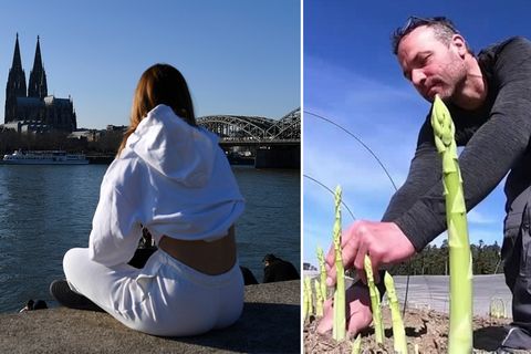 Frühlingswetter lockt Sonnenanbeter nach draußen – Spargelzeit beginnt