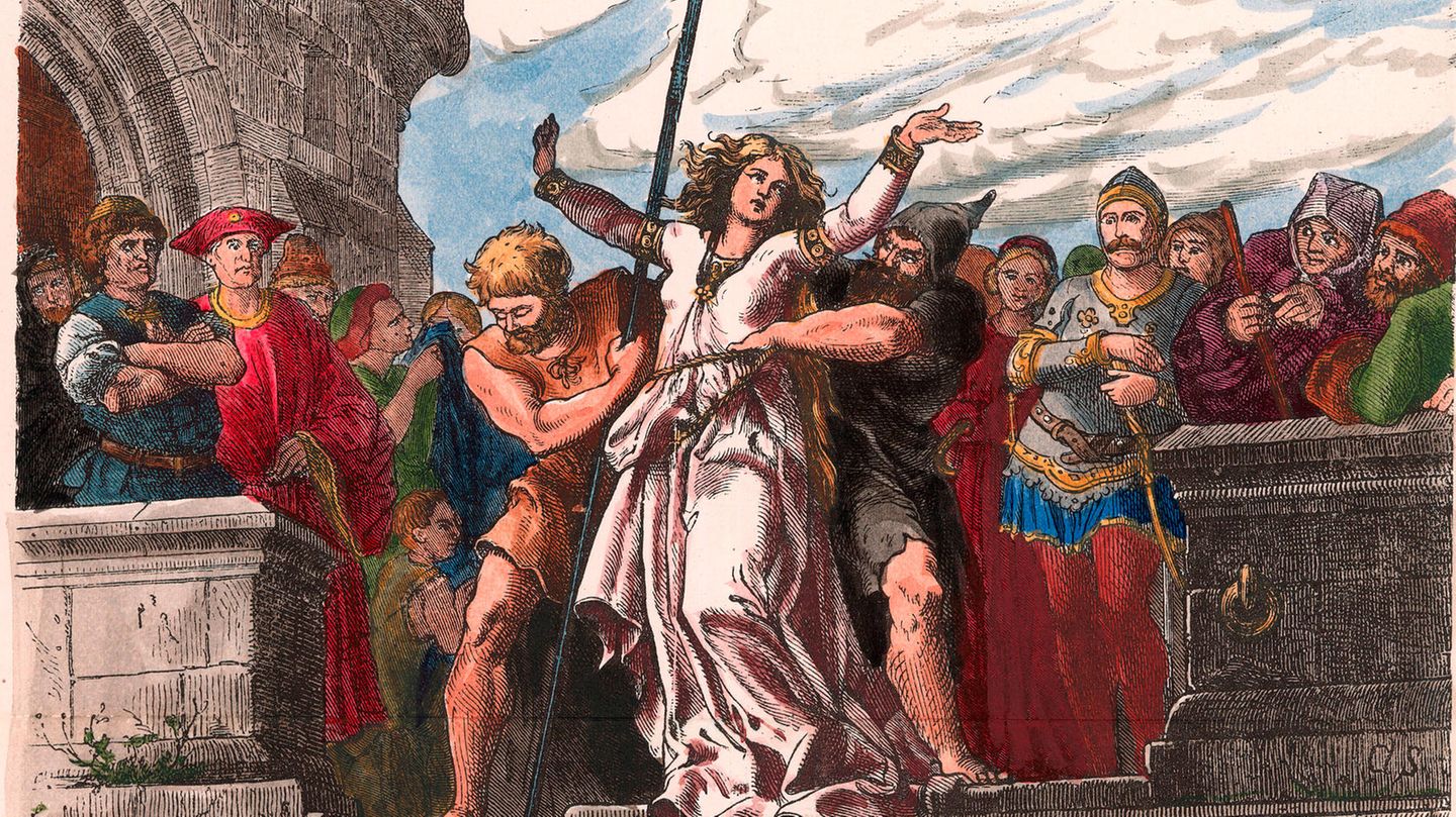 Todessturz der Agnes Bernauer Todessturz der Agnes Bernauer