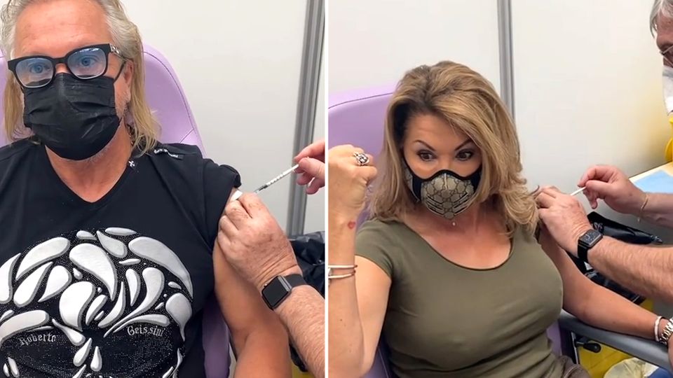 Geimpft in Monaco: Carmen und Robert Geiss kassieren nach Corona-Impfung heftige Kritik Geimpft in Monaco: Carmen und Robert Geiss kassieren nach Corona-Impfung heftige Kritik