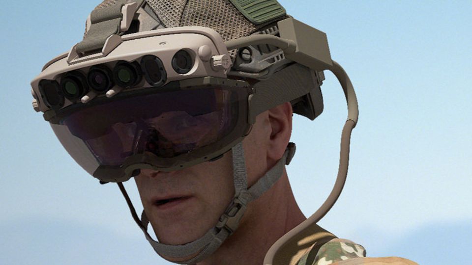Hololens: Die für die US-Army angepasste Augmented-Reality-Brille Hololens soll einen Vorteil im Kampf liefern