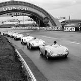 Der Boxster orientiere sich am Porsche 550 Spyder (hier in Le Mans 1955)