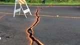 Straßenriss auf Hawaii
