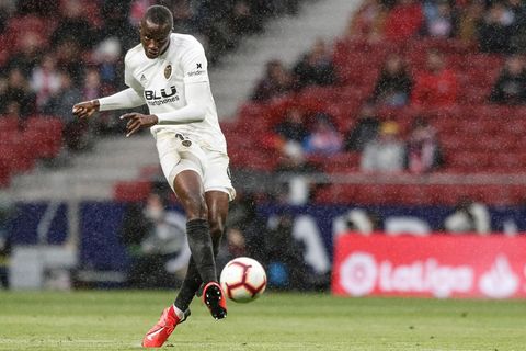 Valencias Mouctar Diakhaby in einem Spiel gegen Atletico Madrid