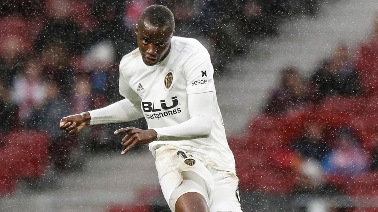 Valencias Mouctar Diakhaby in einem Spiel gegen Atletico Madrid