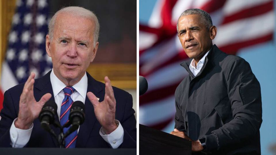 Joe Biden (l.), der alte Mann und Barack Obama (r.), der Star. Lange waren die Rollen so verteilt.