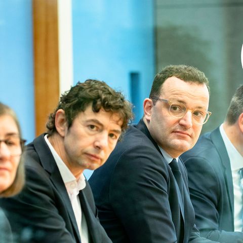 Professor Drosten und Jens Spahn