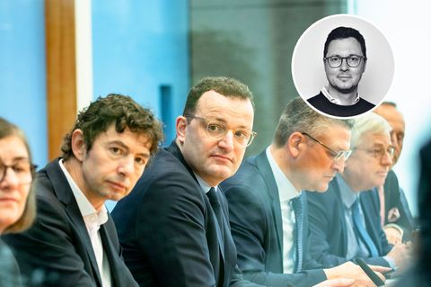 Professor Drosten und Jens Spahn