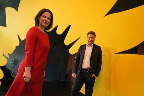 Wer wird K-Kandidat:in der Grünen - Annalena Baerbock und Robert Habeck?