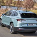 Der Skoda Enyaq iV 80 hat Heckantrieb
