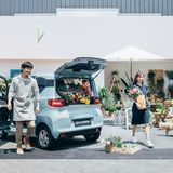 741 Liter passen in den Kofferraum bei umgelegter hinterer Bank.