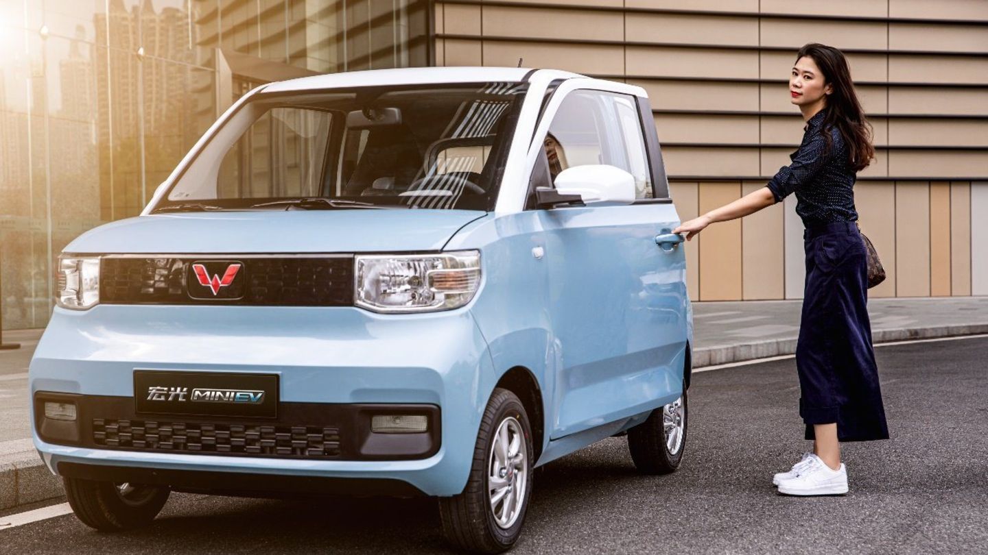 Der Wagen ist für den asiatischen Markt konzipiert, also für kleinere Personen ausgelegt.