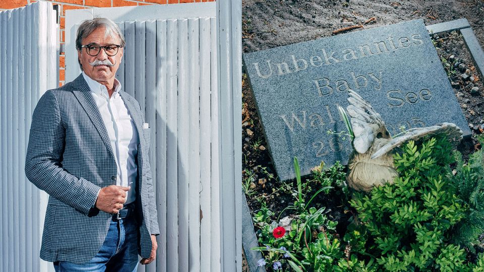 Kommissar Jürgen Schmidt, Grab es unbekannten Babys