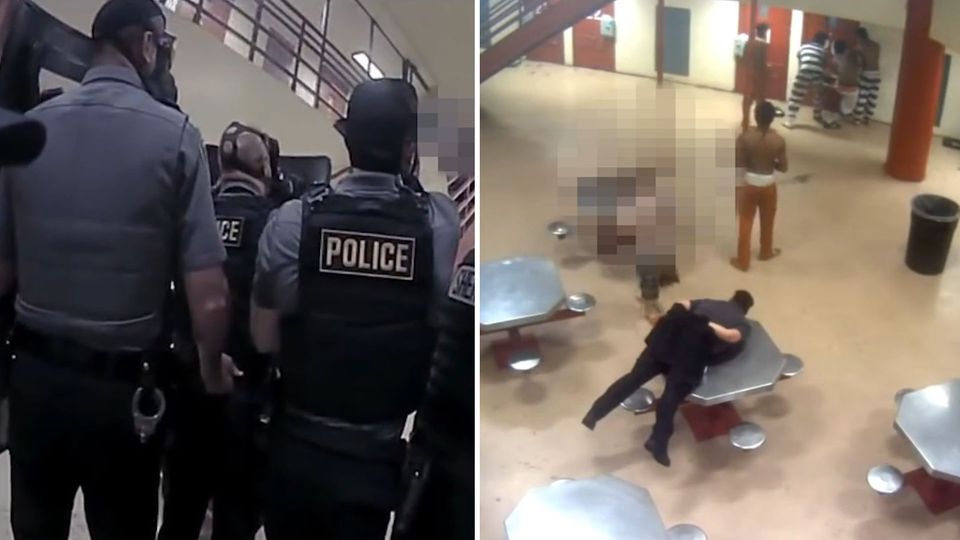 Geiselnehmer erschossen – Polizeivideo zeigt gewaltsames Ende einer Gefängnis-Revolte