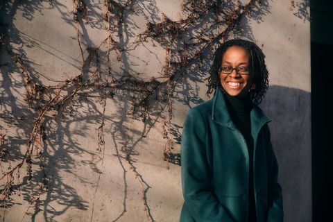 Autorin und Aktivistin Sharon Otoo