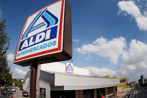 Eine Aldi-Filiale in Spanien.