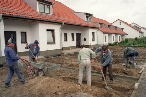 Hausbau 1990er Jahre