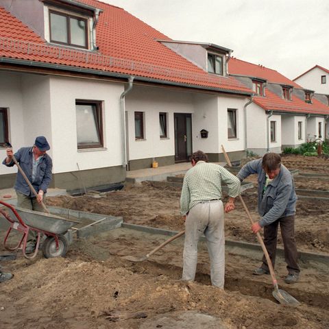 Hausbau 1990er Jahre