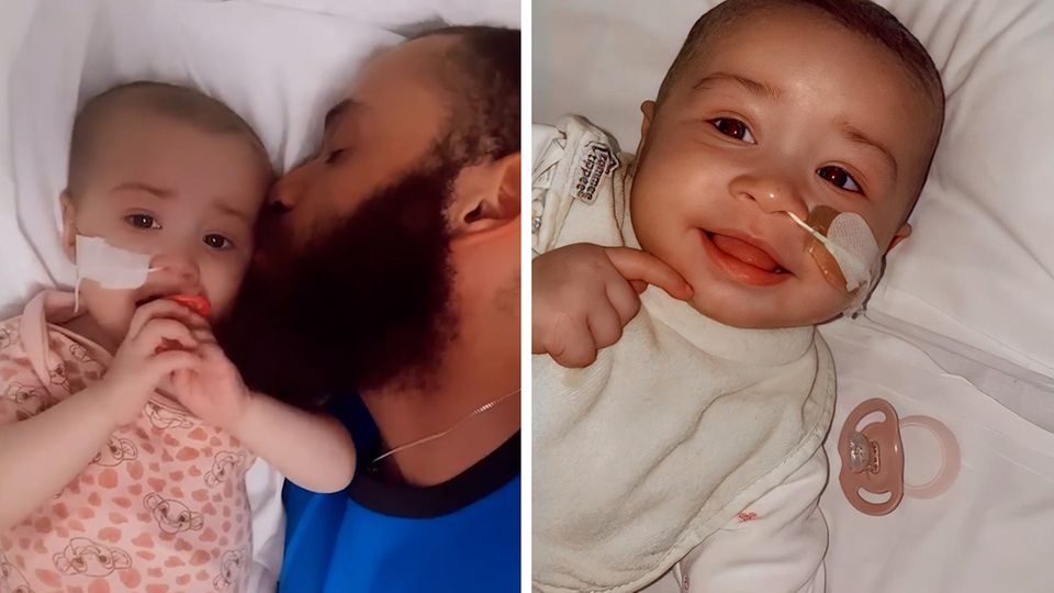 Ashley Cain: Ex-Profi-Kicker spricht in emotionalem Video über den bevorstehenden Tod seiner 8 Monate alten Tochter