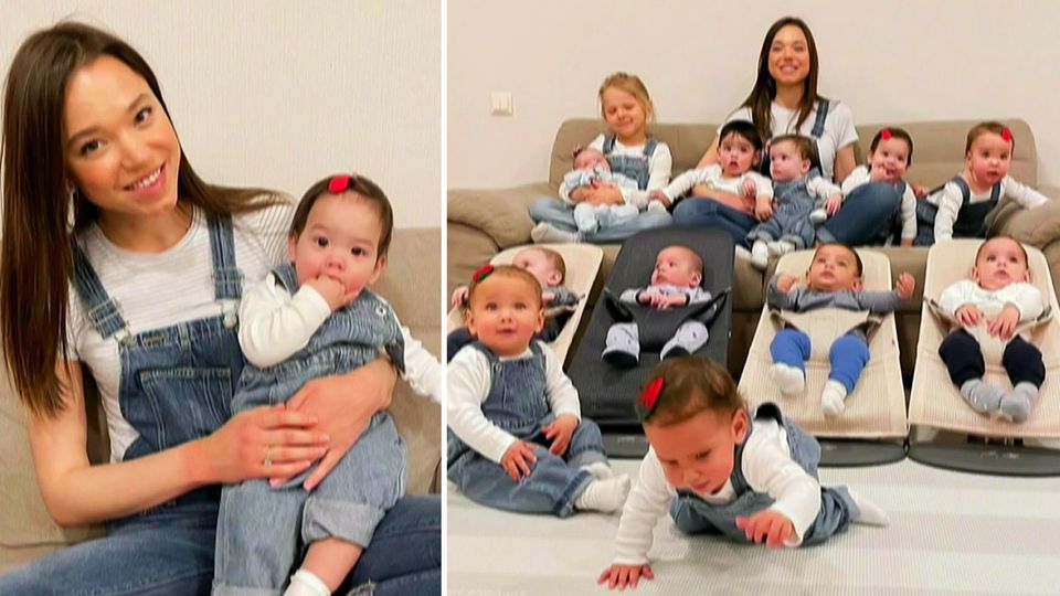 Cristina Ozturk ist 14-fache Mutter und möchte über 100 Kinder Cristina Ozturk ist 14-fache Mutter und möchte über 100 Kinder