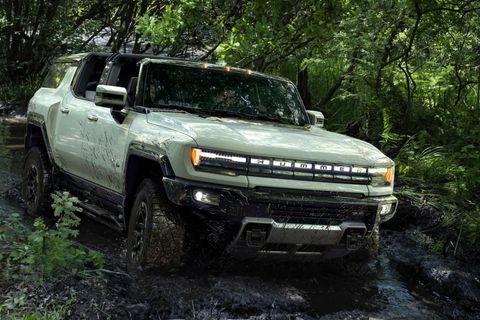 Auch der neue Hummer soll jedes Terrain meistern können.