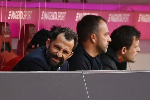 Brazzo und Flick auf Bayern-Bank