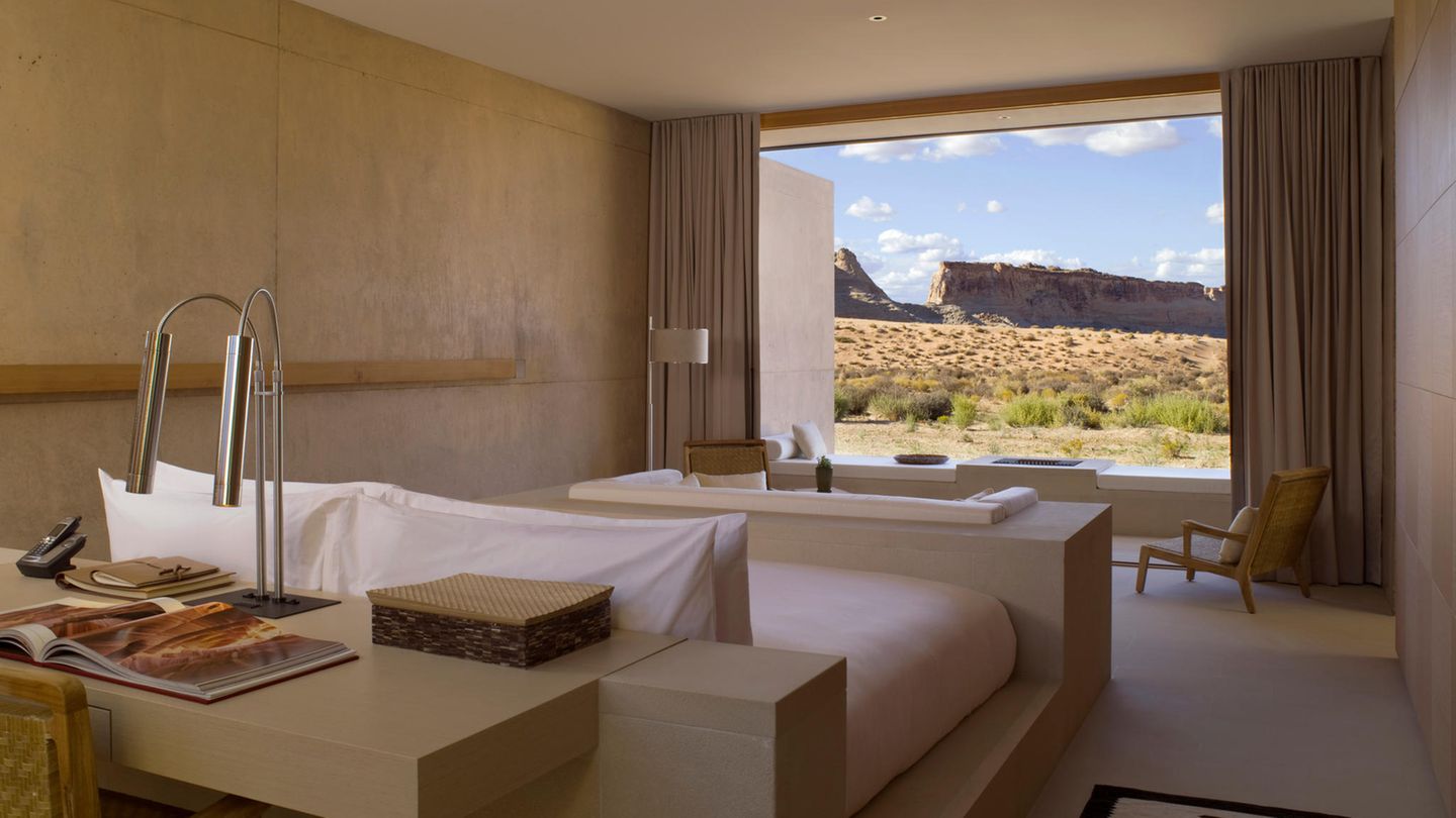 Die Amanresorts haben meist weniger als 50 Zimmer und sind für ihr äußerst puristisches Design bekannt.