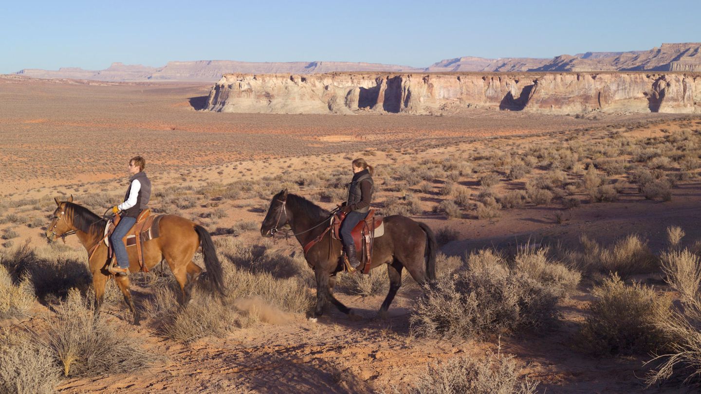 Zu den vielen naturnahen Aktivitäten des Amangiri gehören Ausritte.