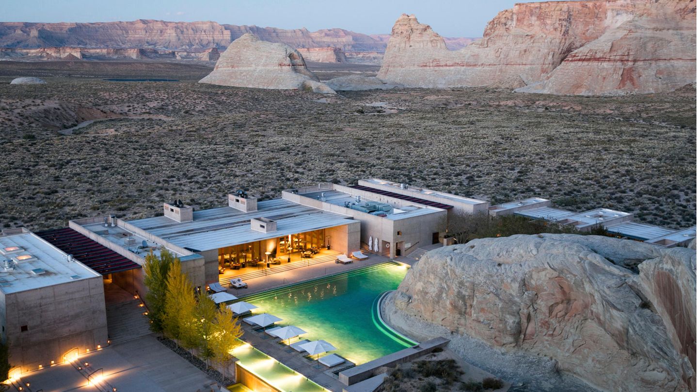 Die Klettersteige gehören zur Anlage des Amangiri und dessen Ausflugsprogramm.