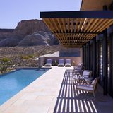 Das Resort in Utah gehört zu den Amanresort, die 1988 in Asien gegründet wurden. Heute besteht die Sammlung aus mehr als zwei Dutzend abgelegenen Rückzugsorten, die sich stets perfekt in die  Landschaft einfügen.
