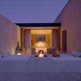 Die Amangiri Suite: mit eigener Terrasse und Feuerstelle