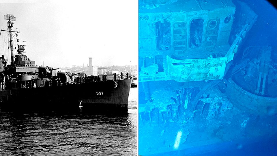 Im Zweiten Weltkrieg gesunken: Video zeigt tiefstes Wrack der Welt in 6500 Metern Tiefe Im Zweiten Weltkrieg gesunken: Video zeigt tiefstes Wrack der Welt in 6500 Metern Tiefe