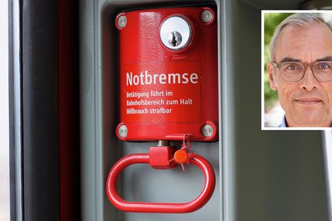Eine Notbremse