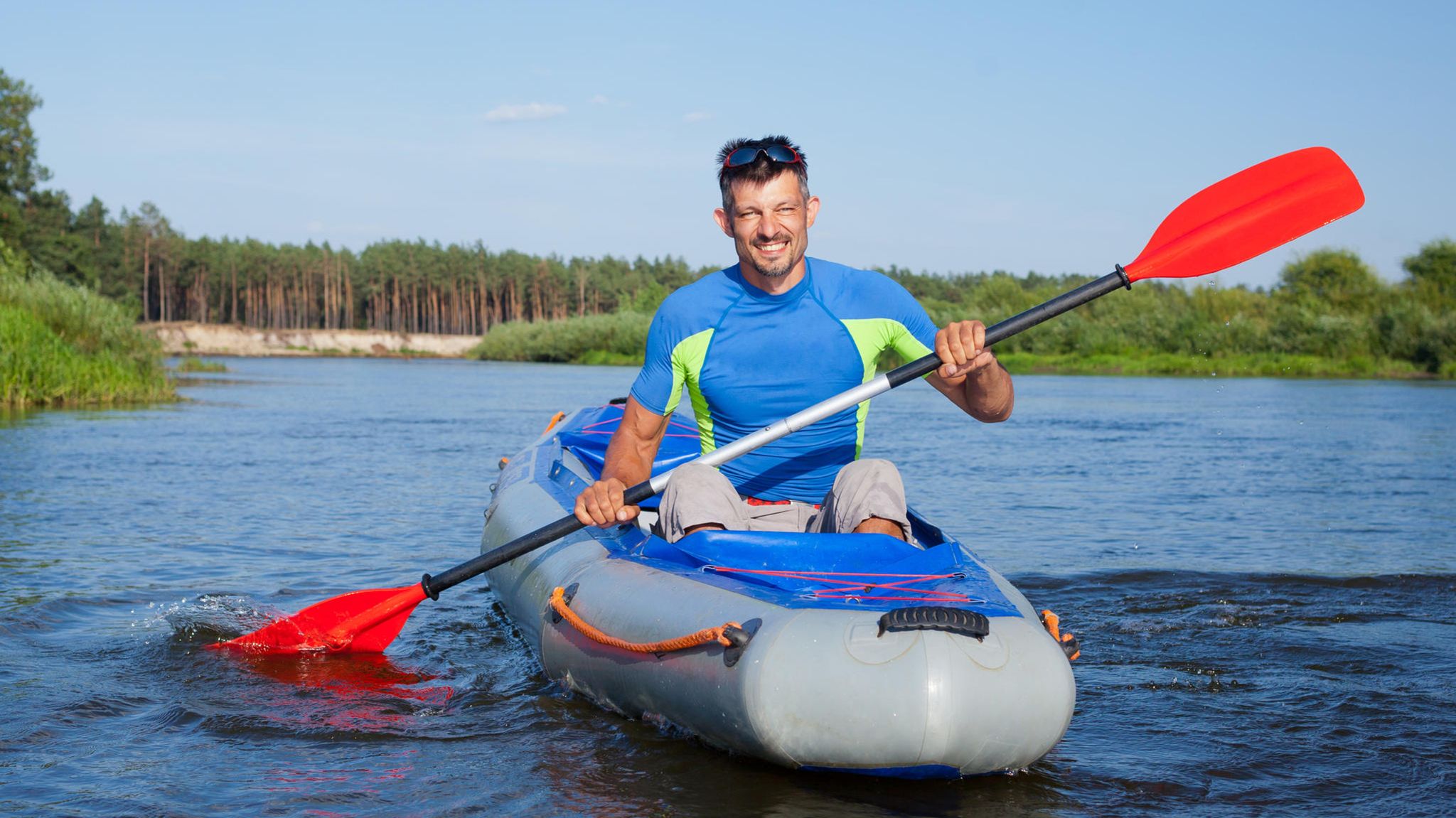 Kanus fahren: Tipps Kajak für Praktische aufblasbare
