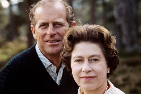 Doppelporträt mit der Queen: 1972 anlässlich ihrer silbernen Hochzeit im schottischen Balmoral.