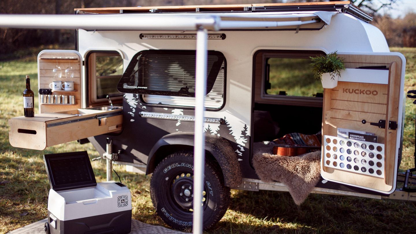 Bruno überzeugt mit Lösungen wie man sie aus der "Van Life"-Szene kennt.