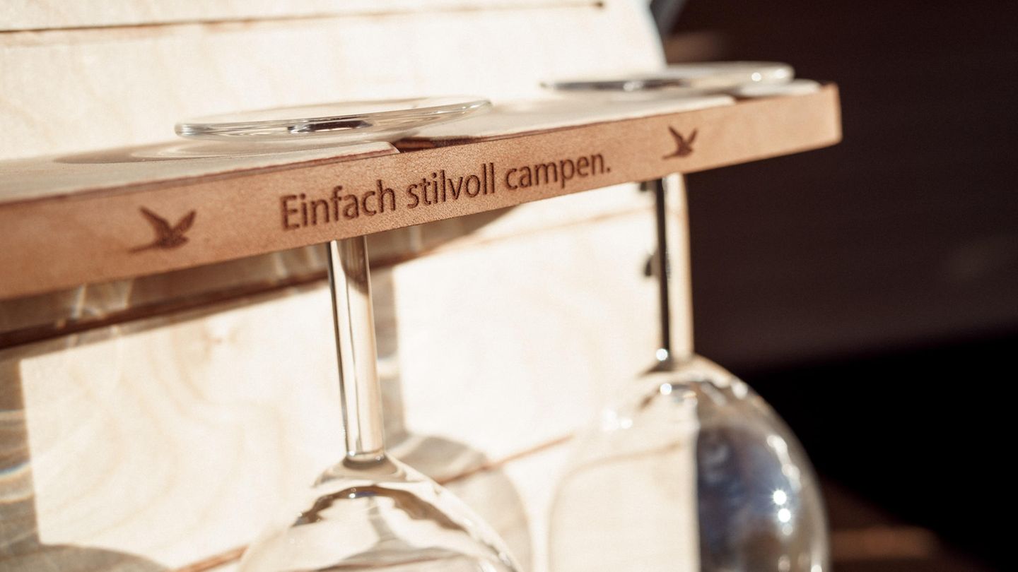 Manchmal sagt die Werbung auch die Wahrheit: Der Mini-Camper hat Stil. 