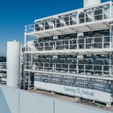 Verglichen mit der Müllverbrennungsanlage handelt es sich um eine kleine Installation.