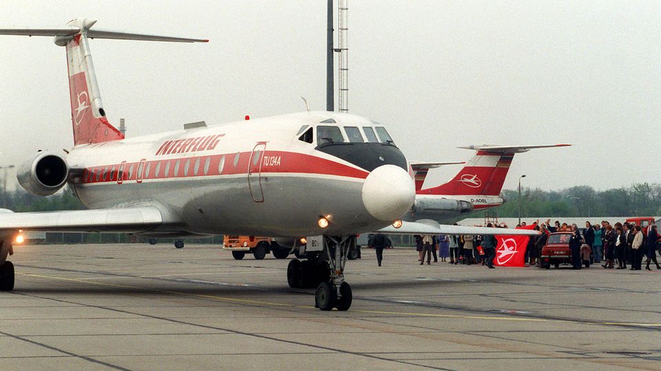 Tupolev Tu-134 of Interflug