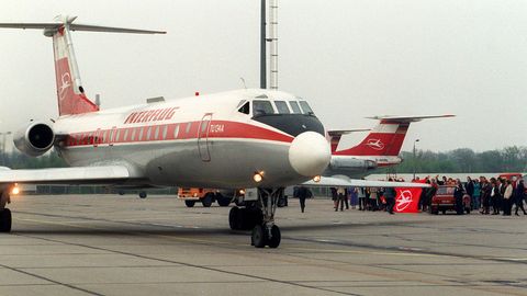 Tupolew Tu-134 der Interflug