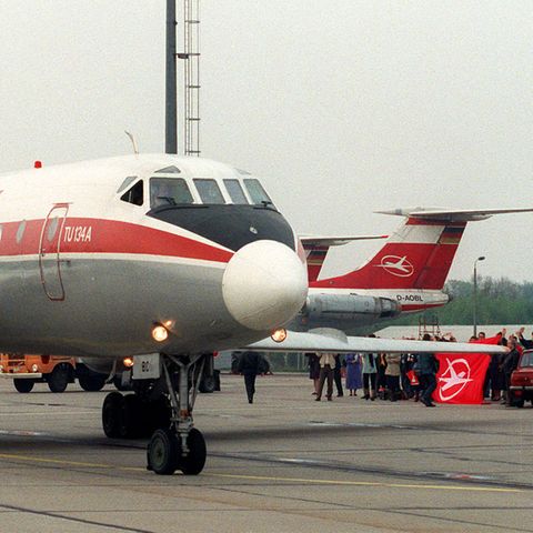 Tupolew Tu-134 der Interflug