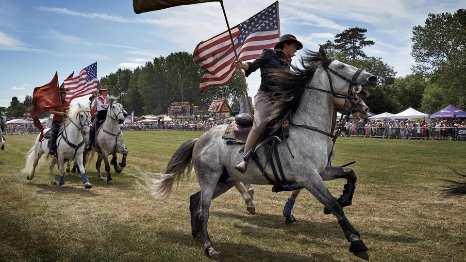 Auftritte der Stuntreiter