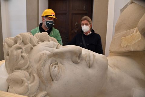 Die digitale Kopie des David von Michelangelo