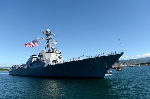 Die "USS Preble" wird als erstes Schiff mit einem tödlichen HELIOS-Laser ausgerüstet.