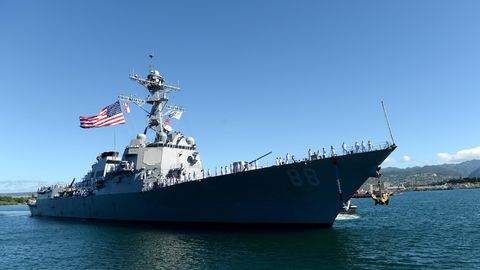 Die "USS Preble" wird als erstes Schiff mit einem tödlichen HELIOS-Laser ausgerüstet.