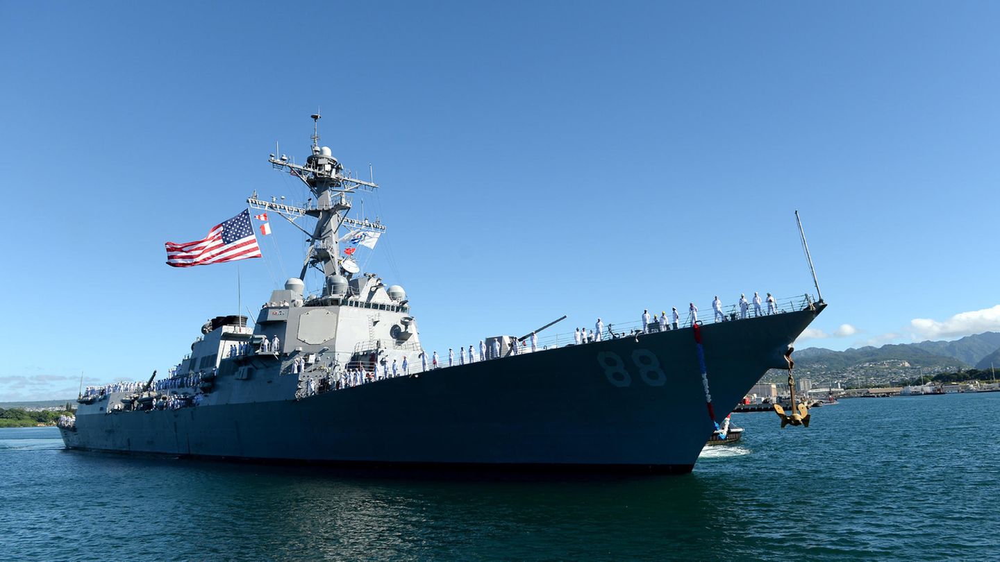 Die "USS Preble" wird als erstes Schiff mit einem tödlichen HELIOS-Laser ausgerüstet.