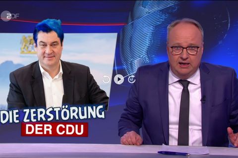 Markus Söder wird in der "heute-show" zum neuen Rezo