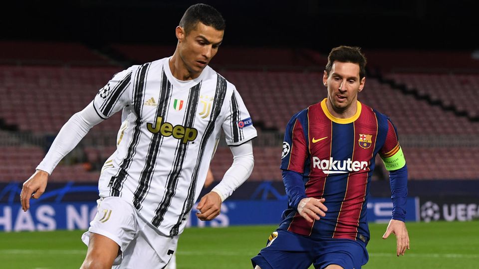 Lionel Messi (r.) und Cristiano Ronaldo würden in einer Super League regelmäßig gegeneinander Spieler