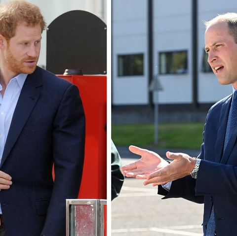 Auf dem Königsweg: In Trauer vereint: Finden die Brüder William und Harry nun wieder zusammen?