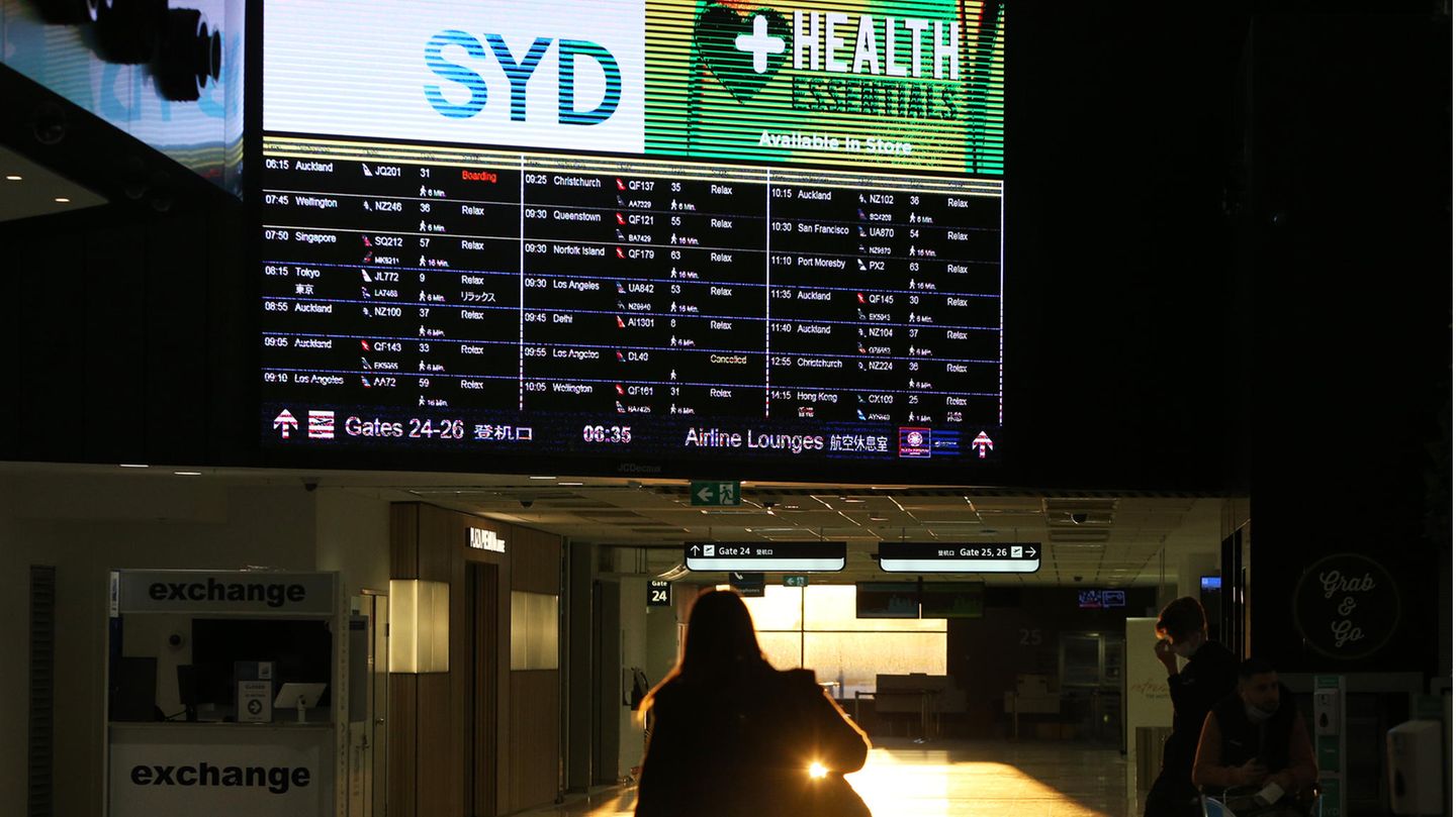 Gleich eine Reihe von Flügen von Qantas, Air New Zealand und Jet Star bringen Passagiere am Montag von Sydney zu mehreren Zielen in Neuseeland.