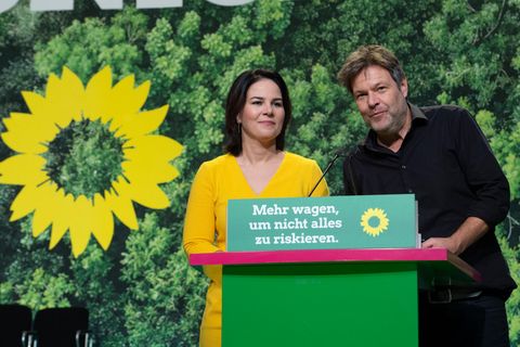Annalena Baerbock und Robert Habeck
